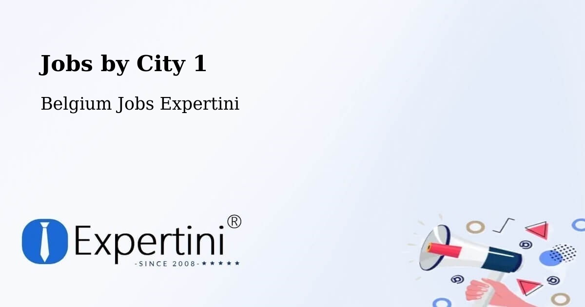City Jobs in Belgium - Expertini